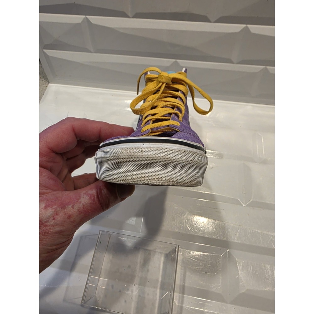 Vans Sk8-Hi The Simpsons Sneakers Lisa Simpson For President Shoes Size M5.5 W7 - Picture 8 of 16